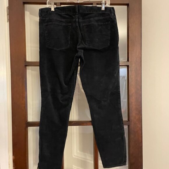 J.Crew Black Corduroy Pants, Size 31 - Picture 6 of 7